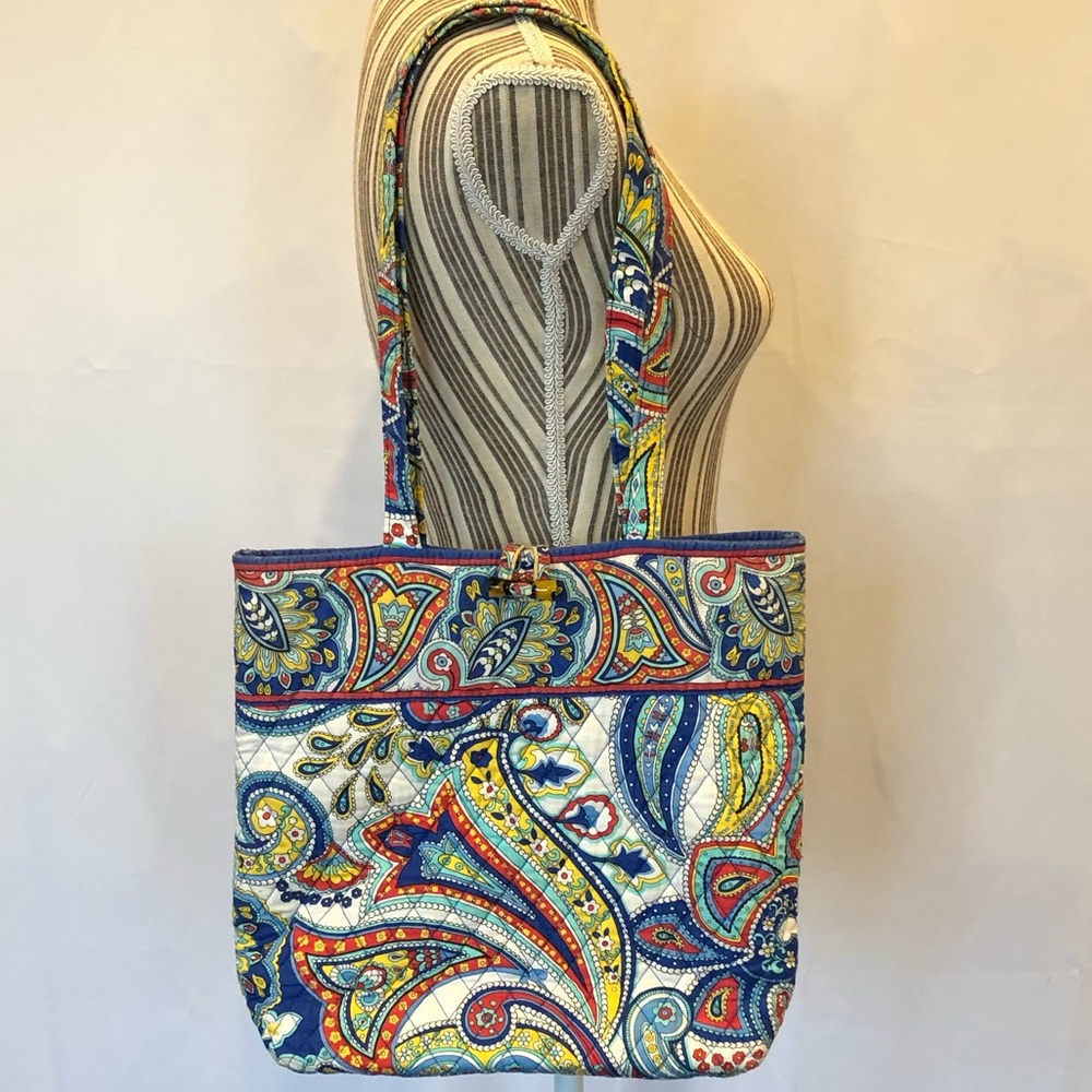 Vera Bradley Paisley print multicolor shoulder bag